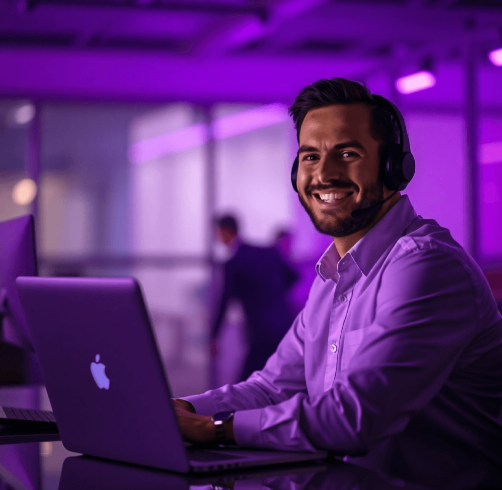 Administrative Virtual Assistant Smiling at Camera