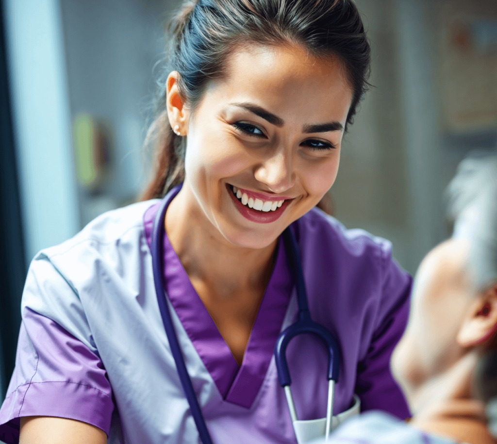 Healthcare VA smiling